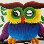 Weibo Hexagonal Oil Pastels WB-1212-24 - Vibrant 24 Colors Hexagonal Set for Kids and Student Art Drawing - Image 2