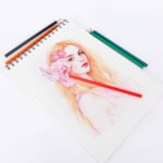 Weibo A4 Spiral Sketch Book WB-95487 - 40 Sheets 100gsm Acid-Free Drawing Pad for Artists and Students - Image 2
