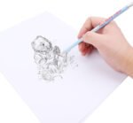 Weibo WB-9507 HB Student Pencil Set – Cute Animal Design Wooden Pencils for Writing & Sketching - Image 2