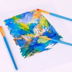 Weibo Artist Paint Brushes 6-Piece Set WB-5001-6 – Acrylic, Watercolor & Oil Painting Brush Set - Image 2