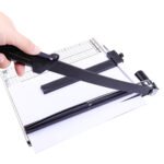 Weibo A4 Heavy-Duty Paper Cutter Guillotine with Safety Lock for Office & School - Image 2