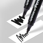 Weibo WB-8005A Permanent Marker Pen – Waterproof Quick-Dry Marker for Office, Warehouse & Industrial Labeling - Image 9