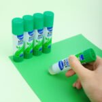 Weibo Transparent Glue Stick WB-6124 – 15g Non-Toxic Clear Solid Glue for School, Office & Craft Applications - Image 7