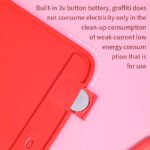 Weibo Children's LCD Writing Tablet Drawing Board WB-0105 - Colorful Erasable Doodle Pad with One-Button Clear for Kids Learning and Creativity - Image 6