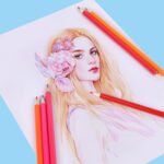 Weibo Premium Colored Pencils WB-9019-18 - 18 Pack Professional Artist Grade Colour Pencils for Drawing and Coloring - Image 3