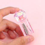Weibo Cute Paw Crystal Pencil Sharpener for Kids & Students - Image 6