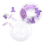 Weibo Compartment Storage Stationery Set WB-6613 - Office Supplies Organizer Set - Image 3