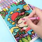 Weibo WB-56003 Children’s Drawing Crayons – 12-Color Non-Toxic Smooth Crayons for Kids Coloring & Creative Art - Image 2