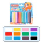 Weibo 24 Colors Modeling Clay WB-6079 - Safe Non-Toxic Plastilina Air-Dry Dough Set for Kids Creative Play and Art Activities