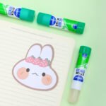 Weibo Transparent Glue Stick WB-6124 – 15g Non-Toxic Clear Solid Glue for School, Office & Craft Applications - Image 5