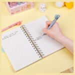 Weibo Cute Cartoon Bottle Clip Gel Pen Set WB-5669 - Press Ink Kawaii Pastel Gel Pens for Students and Creative Writing - Image 5