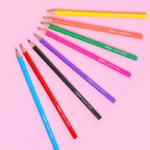 Weibo 24 Color Pencils Set WB-95303 – Bright Pigment Hexagonal Colored Pencils in Drum Tube - Image 6