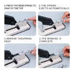 Weibo Heavy-Duty Stapler WB8390A - Professional Office Stapler for Binding Documents - Image 5