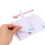 Weibo Messy Cat Bubble Tea Cute Spiral Notebook with Index Tabs – Thick Paper Cartoon Notebook for Students - Image 3