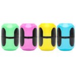 Weibo Mini Three-Hole Pencil Sharpener with Container – Multi-Size Sharpener for Standard, Round & Colored Pencils - Image 2